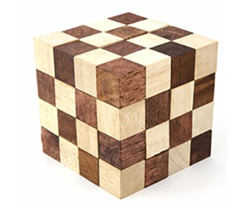 Ξύλινος Κατασκευαστικός Γρίφος Λογικής King Snake Large - Τιμή: 15,00€