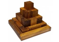 Ξύλινος Κατασκευαστικός Γρίφος Λογικής Keops