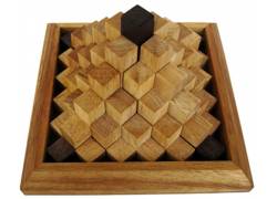 Ξύλινος Κατασκευαστικός Γρίφος Λογικής Big Keops