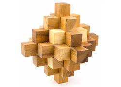 Ξύλινος Κατασκευαστικός Γρίφος Λογικής Quello