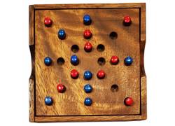 Ξύλινο Επιτραπέζιο Παιχνίδι Nine Men Morris Large