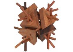 Ξύλινος Κατασκευαστικός Γρίφος Λογικής Supertipi