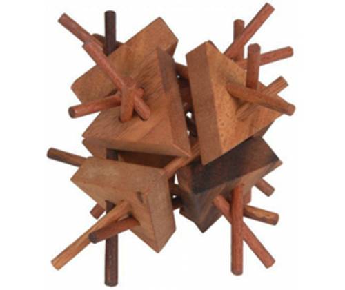 Supertipi Wooden Construction Logic Puzzle -  Price: 13,00€