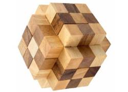 Ξύλινος Κατασκευαστικός Γρίφος Λογικής Fonzo