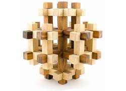 Ξύλινος Κατασκευαστικός Γρίφος Λογικής Aramas