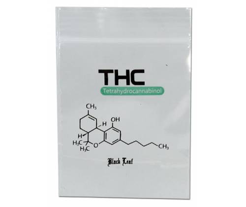 Σακουλάκι Ασφαλείας Zip - THC (40x60mm) Strong - Τιμή: 0,40€
