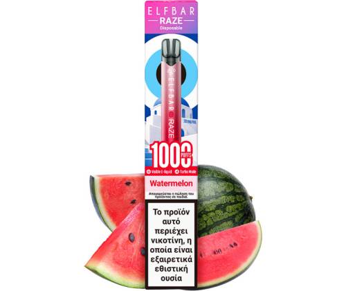 Elf Bar Raze 1000 Puffs 2ml 20mg - Watermelon - Price: 7,50€
