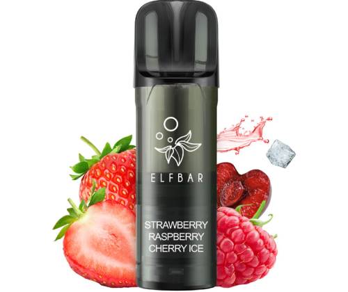 Elf Bar Elfa Pro V2 Prefilled Pods 20mg 2ml - Strawberry Raspberry Cherry (1 pc.) - Price: 3,40€