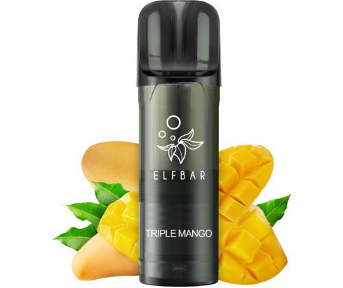 Elf Bar Elfa Pro V2 Prefilled Pods 20mg 2ml - Triple Mango (1 pc.) - Price: 3,40€