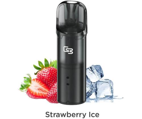 Geek Bar Elite 20mg 2ml Prefilled Pods - Strawberry Ice (1 τεμ.) - Τιμή: 2,85€