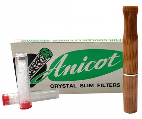 Luxor Cigarette Pipe Open Brown For Slim 6mm Cigarettes -  Price: 14,90€