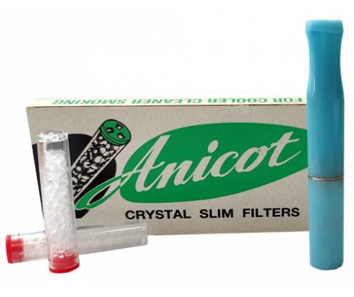 Πίπα Τσιγάρου Luxor Γαλάζιο Για Extra Slim 5.7mm Τσιγάρα - Τιμή: 14,90€