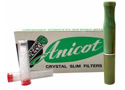 Πίπα Τσιγάρου Luxor Λαδί Για Extra Slim 5.7mm Τσιγάρα