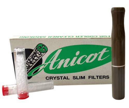 Πίπα Τσιγάρου Luxor Γκρι Για Slim 6mm Τσιγάρα - Τιμή: 14,90€