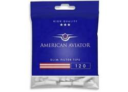 American Aviator Φιλτράκια - Slim 6mm 120φ.