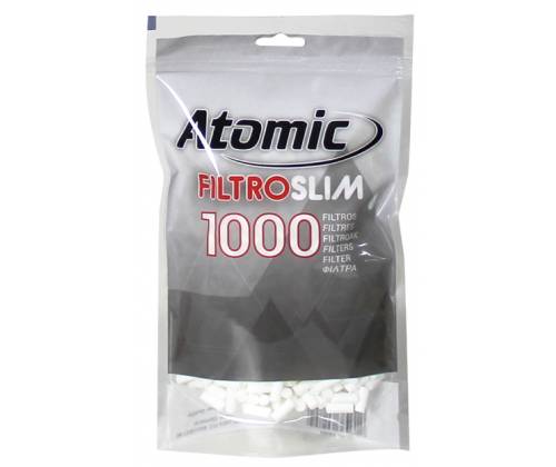 Atomic Φιλτράκια Σακουλάκι - Slim 1000 τεμ. - Τιμή: 2,90€