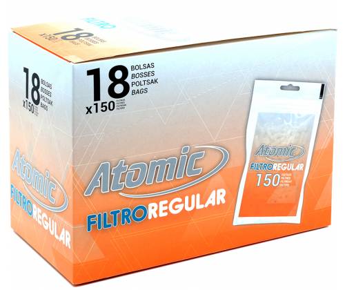 Atomic Φιλτράκια Σακουλάκι - Regular - 18τεμ. - Τιμή: 14,40€