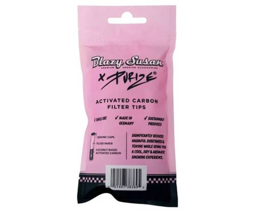 Φίλτρο Blazy Susan Active Filter Xtra Slim 50 Ενεργού Ανθρακα Ροζ 5.9mm - Τιμή: 8,90€