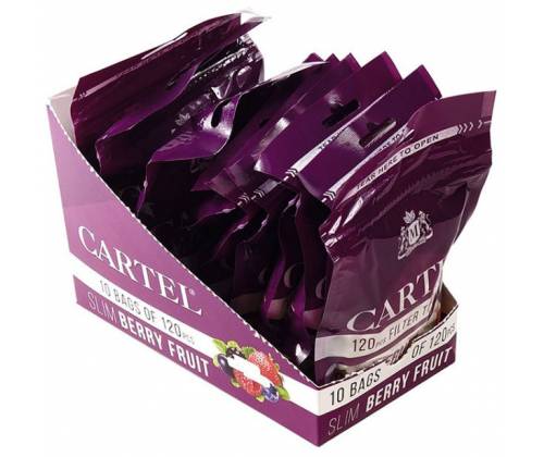 Cartel Αρωματικά Φιλτράκια Βατόμουρο - Slim - Τιμή: 2,30€