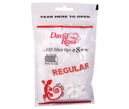 David Ross Φιλτράκια - Regular - Τιμή: 0,55€