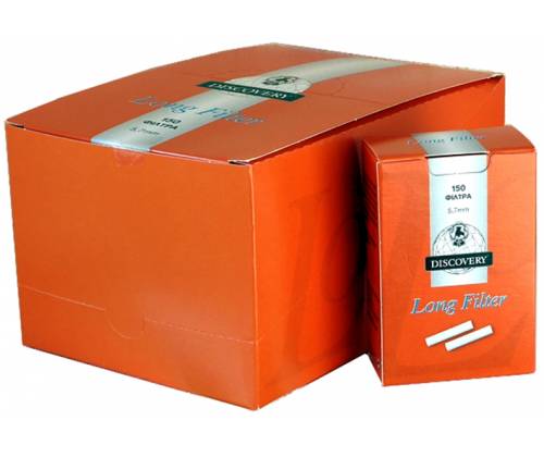 Discovery Long Φιλτράκια - Μακρύ Φίλτρο Extra Slim 10τεμ. - Τιμή: 8,90€