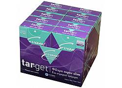 EVANS Tar-Get Φιλτράκια - Super Slim 104τεμ - Συσκευάσία 10τεμ.