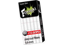 Filtraki Φιλτράκια Pocket Super Slim 72τεμ.