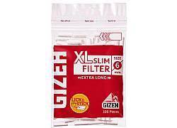 Gizeh XL Φιλτράκια Μακρύ Slim σε Σακουλάκι - 6mm
