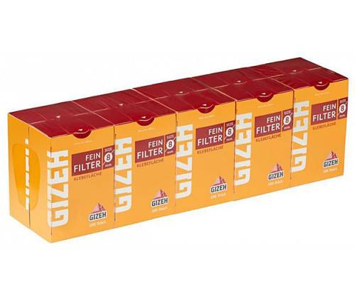 Gizeh Φιλτράκια Regular Box 100φ. - 8mm - Τιμή: 1,10€