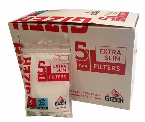 Gizeh Φιλτράκια Extra Slim σε Σακουλάκι - 5mm - Τιμή: 0,59€
