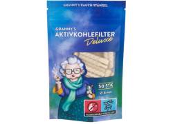 Φίλτρο Granny's Deluxe Slim 50 Ενεργού Ανθρακα 6.0mm με Πλαστικό Επιστόμιο
