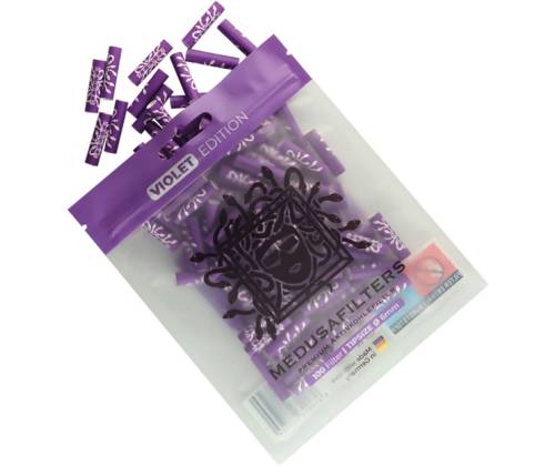 Φίλτρο Medusa Slim 100 Ενεργού Ανθρακα 6.0mm - Violet - Τιμή: 17,50€