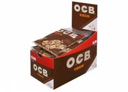 OCB Filters Tips Virgin Organic Hemp 120 - Slim 10pcs.