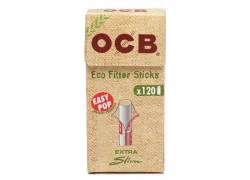 OCB Filters Tips Eco Biodegradable 120 - Extra Slim