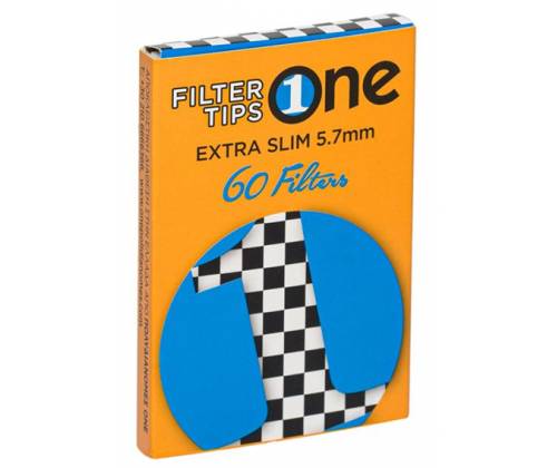 One Φιλτράκια Pocket Extra Slim 5.7mm 60φ. - 20τεμ. - Τιμή: 6,20€