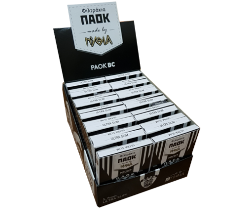 Paok Filter Tips Pocket - Ultra Slim + Rolling Papers Gift -  Price: 0,45€