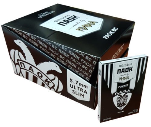 Paok Filter Tips Pocket - Ultra Slim + Rolling Papers Gift -  Price: 0,45€