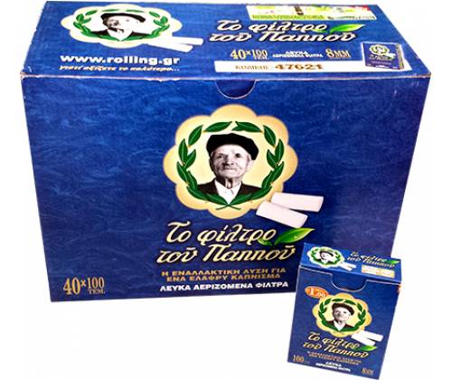Του Παππού Φιλτράκια (47621) - Regular - 8mm 40τεμ. - Τιμή: 33,60€