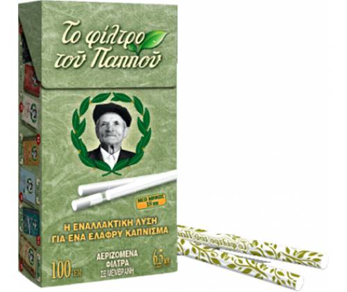 Του Παππού Φιλτράκια (47617) - Slim - 6.5mm - Τιμή: 0,85€