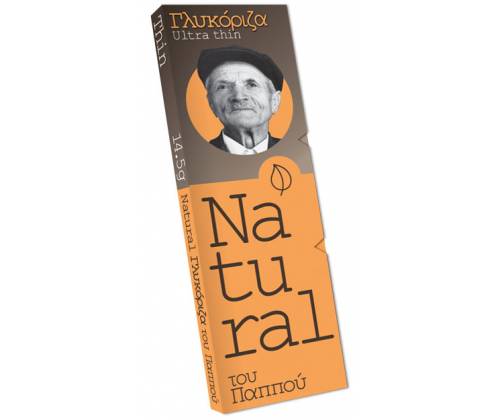 Του Παππού Χαρτάκια Natural Free Γλυκόριζα 60φ. - 47570 -  Price: 0,39€
