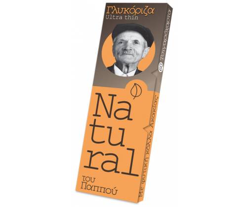 Του Παππού Χαρτάκια Natural Free Γλυκόριζα 60φ. - 47570 -  Price: 0,39€