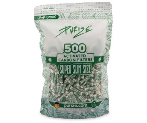 Filter Purize Extra Slim 500 Activated Carbon 5.0mm Super Slim - White - Price: 89,00€