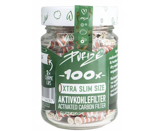 Filter Purize Extra Slim 100 Activated Carbon 5.9mm - Xmas Edition -  Price: 16,90€