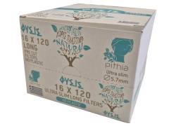 PYTHIA Ultra Slim Filters PHYSICS Long Raw Long Without Plastic 120f. - 16pcs.