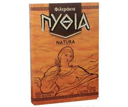 PYTHIA Natura Pocket Filters 60 pcs. - Ultra Slim 5.7mm - Price: 0,44€