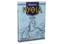 PYTHIA Filters Blue Pocket 60 pcs. - Slim 6.0mm with Gift Paper