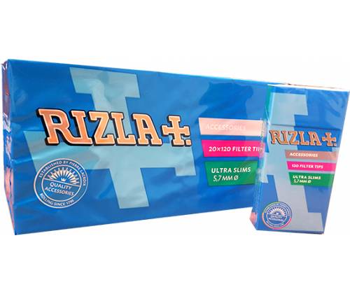 Rizla Φιλτράκια - Ultra Slim 20τεμ. - Τιμή: 11,20€