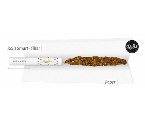 Rolls Filters Tips - Smart Filters Turbo 7mm Pocket Pack 10f. -  Price: 2,20€