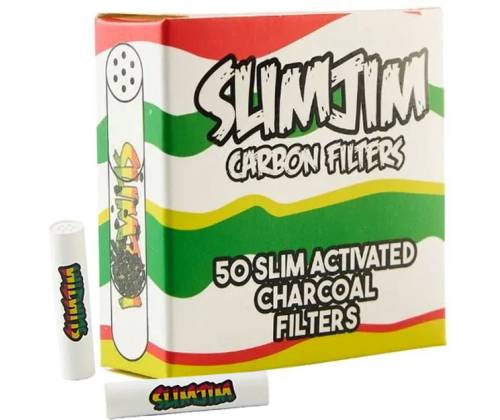 Φίλτρο Slim Jim 50 Ενεργού Ανθρακα 7.0mm - Classic Edition - Τιμή: 8,90€
