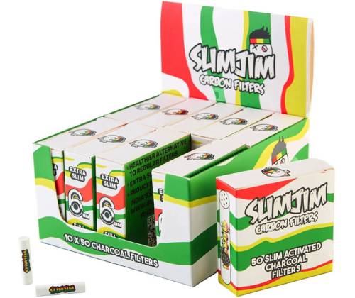 Φίλτρο Slim Jim 50 Ενεργού Ανθρακα 7.0mm - Classic Edition - Τιμή: 8,90€